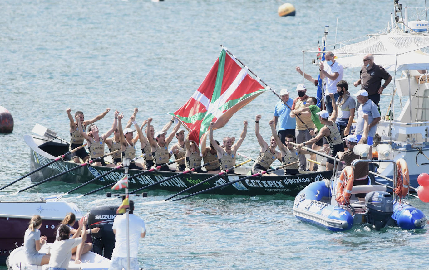 Getaria vuelve a ganar en su casa