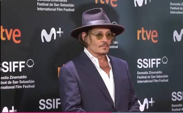 El versátil Johnny Depp, Premio Donostia