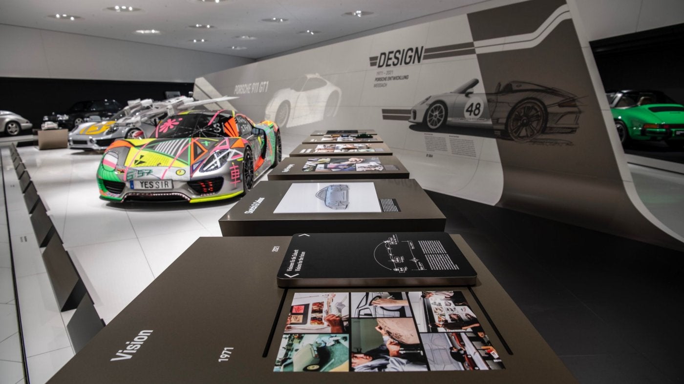 La exposición donde nacen todos los deportivos de Porsche