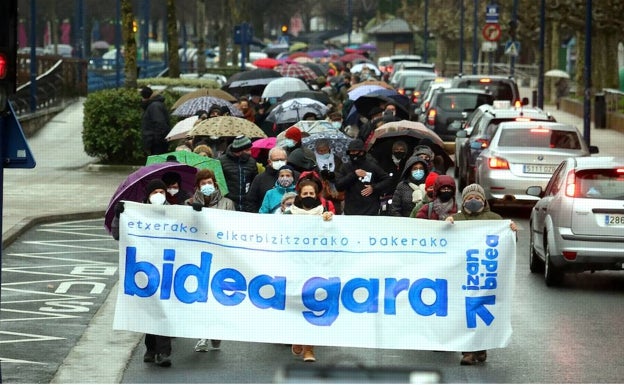 La Audiencia Nacional rechaza prohibir una marcha de Sare en Álava a favor de los presos