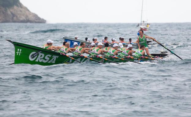 Hondarribia da primero y se jugará hoy su cuarta Ikurriña de Zarautz consecutiva