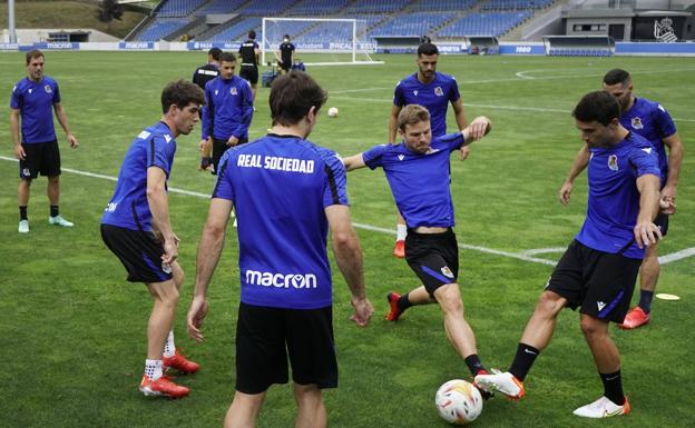 La Real vuelve a Zubieta con Isak y Zubeldia todavía al margen