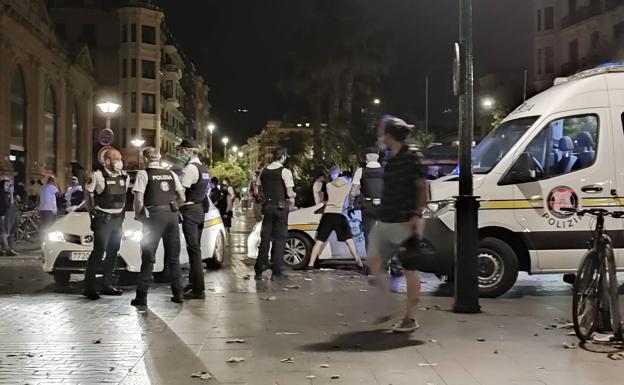 Detenido en Donostia un hombre acusado de agredir a su pareja