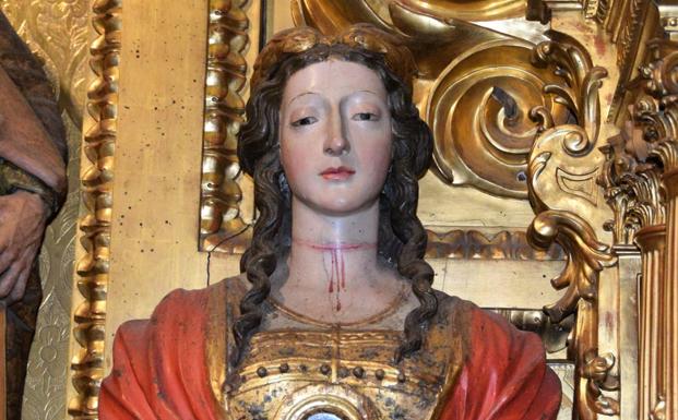 Tesoros que alberga la parroquia y pueden verse los miércoles y viernes