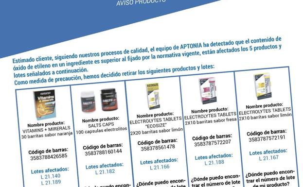 Listado de las 5 variedades de cápsulas y barritas energéticas que Decathlon retira por contener un producto cancerígeno