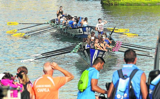 Comienza la carrera por la bandera de La Concha