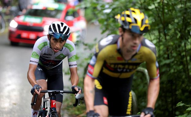 Primoz Roglic y Egan Bernal: dos versos fulgurantes