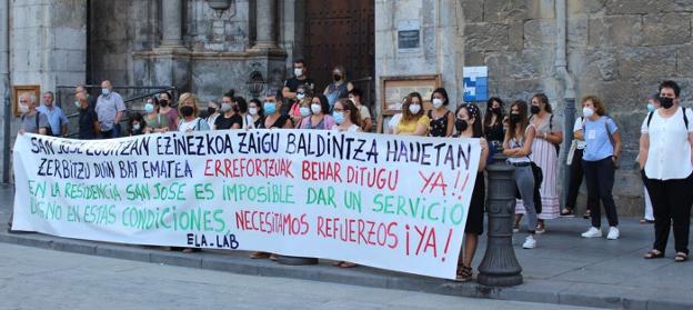 Reunión entre la Diputación y los grupos políticos sobre la residencia San José