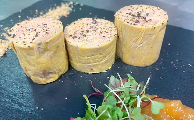 Receta de foie mi-cuit y chutney de manzana de Natxo Gracia