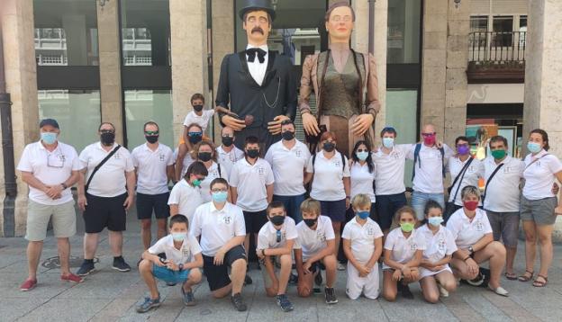 BET hizo en Palencia el primer pasacalles desde que empezó la pandemia