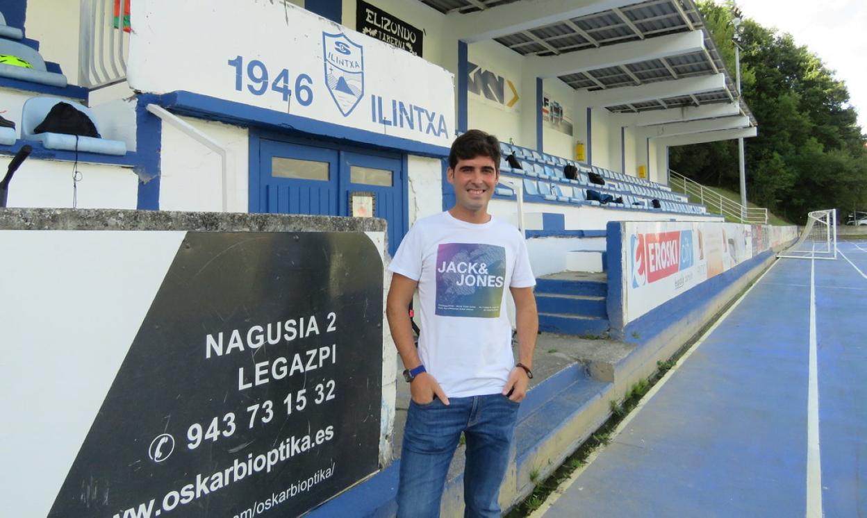 Mikel del primer equipo del Ilintxa): «Para nosotros es muy que gente venga a vernos» | El Diario Vasco