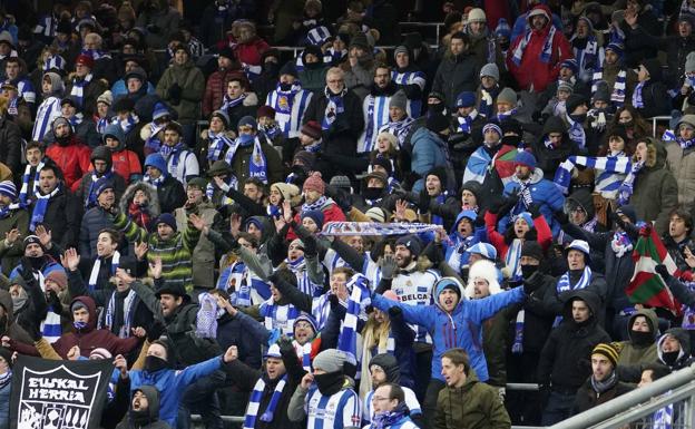 Unos 1.200 aficionados podrán animar a la Real Sociedad en Países Bajos