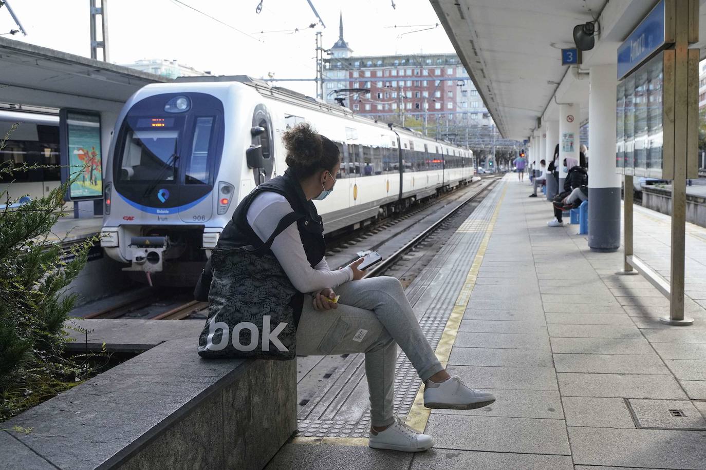 Horario de invierno en las líneas de Euskotren a partir del próximo lunes