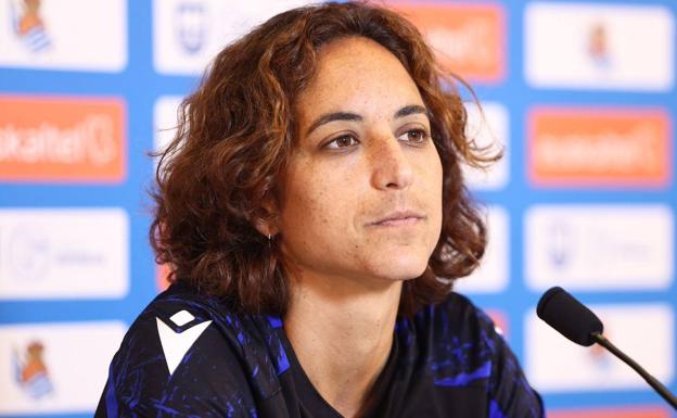 Natalia Arroyo: «Llegamos bien al derbi. Tenemos ganas de jugarlo»