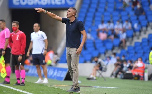 Gaizka Garitano: «Nos ha entrado el canguelo después de 70 buenos minutos»