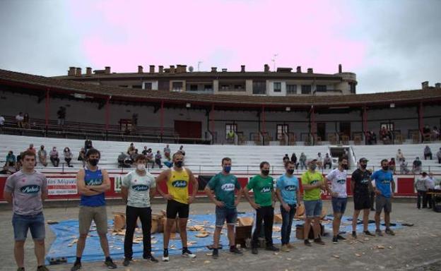 'Izeta IV'.ak erakustaldia, Azpeitiko kanporaketan