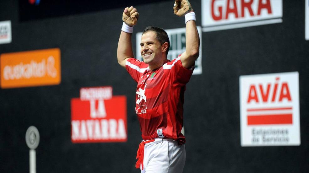 Aimar Olaizola jugará su último partido el 13 de noviembre en Goizueta