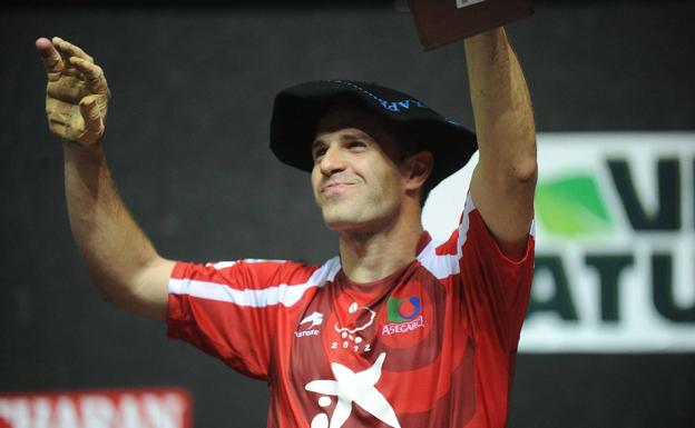 El palmarés de Aimar Olaizola, a la altura de los más grandes