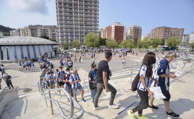 La Ertzaintza vigilará de cerca la entrada y salida al Reale Arena de más de 20.000 aficionados