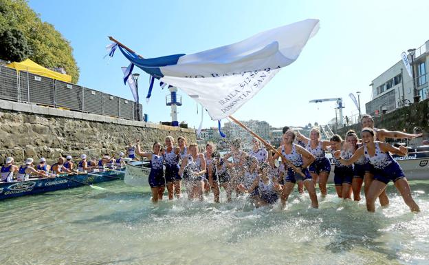 Las remeras de Arraun Lagunak serán homenajeadas en Anoeta