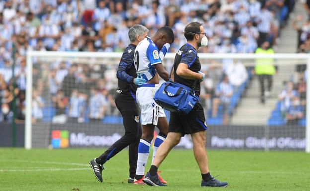 Alexander Isak, nuevo lesionado en la Real Sociedad