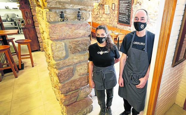 Orburu Taberna, juego con las verduras