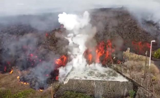 El azufre de La Palma llegará a la península, pero no a Euskadi