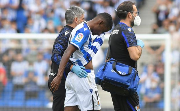 Isak tiene para tres semanas de baja