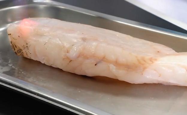 Receta de rape y puré de raíz de apio