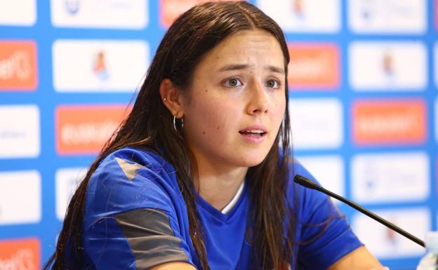 Amaiur Sarriegi destaca el gran inicio liguero del femenino y alaba el trabajo de Arroyo