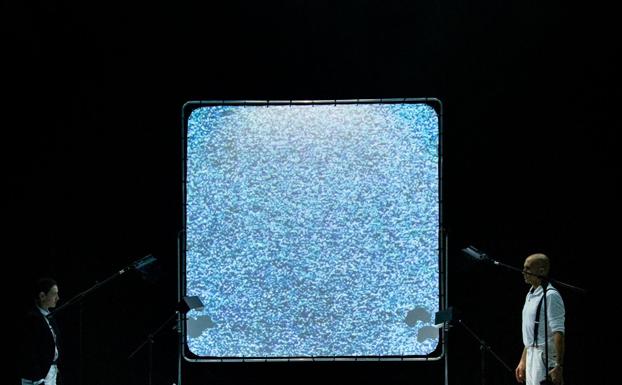 El escenario como un plató de cine