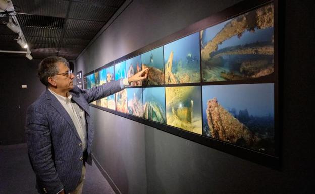 Aquel mercante alemán que se hundió en Monpás en 1942