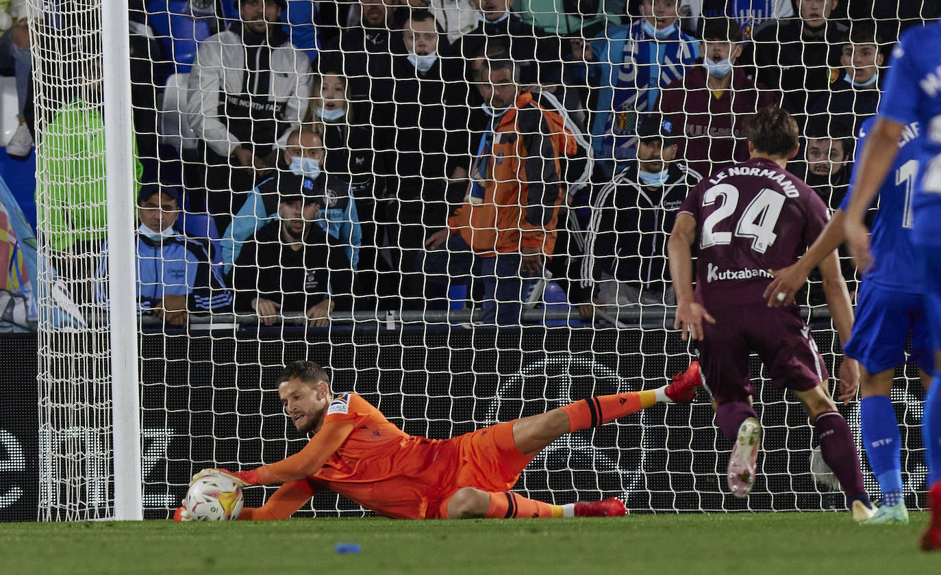 Las mejores imágenes del partido entre el Getafe y la Real Sociedad