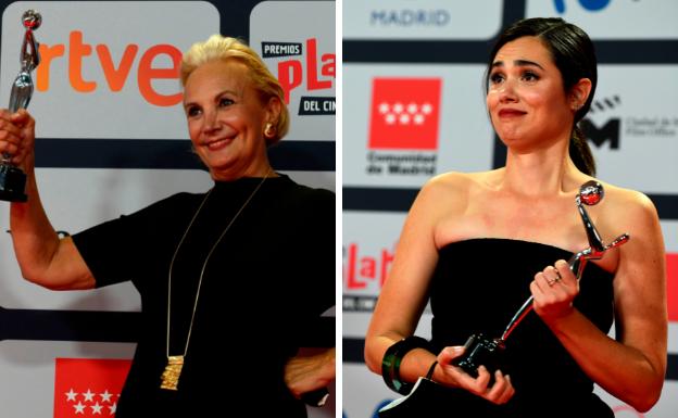 Elena Irureta y Loreto Mauleón, Premios Platino por su papel en 'Patria'