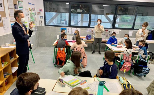 Los colegios vascos aplicarán desde el lunes un nuevo protocolo sanitario