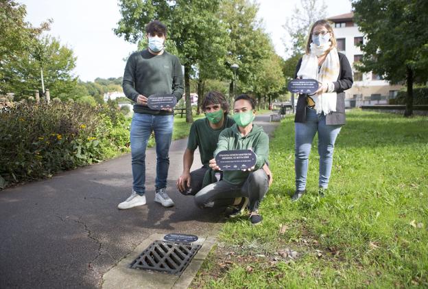 Si tiras esa colilla al suelo, acabará contaminando el mar