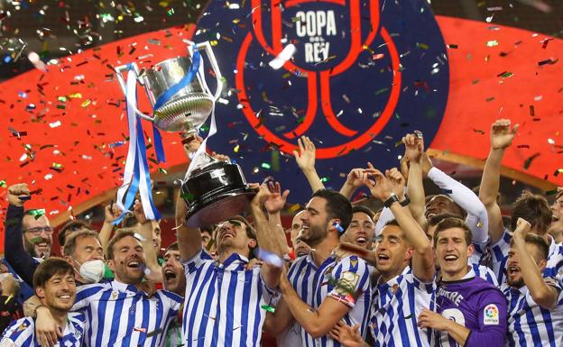 La Real Sociedad ofrecerá la Copa a la afición en el partido contra el Mallorca