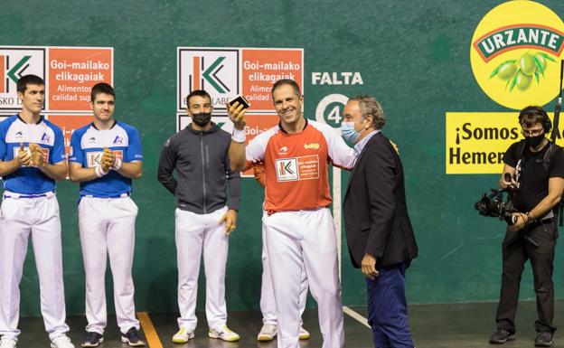 El Astelena guarda respeto absoluto a la figura de Aimar Olaizola