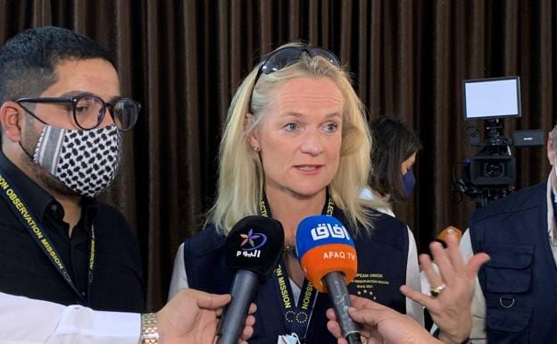 German MEP Viola von Cramon, head of the EU observer mission for the Iraqi elections.
