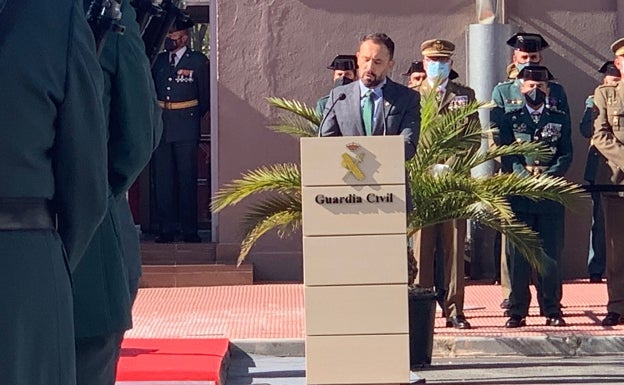 Itxaso defiende ante la Guardia Civil que España es «un concepto abierto, que no expulsa y abraza el pluralismo»