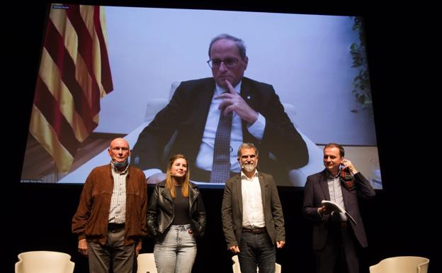 Ibarretxe critica que «se asoció interesadamente el derecho a decidir con la violencia de ETA»