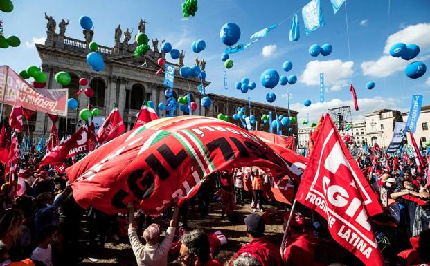 La izquierda italiana, a las puertas de hacerse con Roma