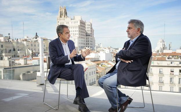 Zapatero y Eguiguren, cara a cara diez años después del fin de ETA