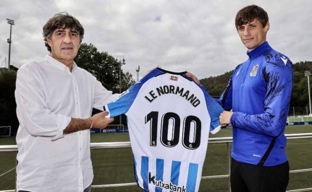 Robin Le Normand: «Nunca me hubiera imaginado llegar a esta cifra con la Real Sociedad»