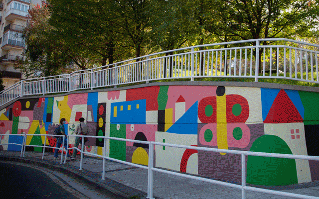 Altza se viste de arte urbano