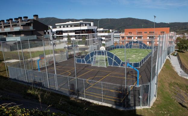 Oinaurre amplía sus servicios públicos con nuevas instalaciones deportivas