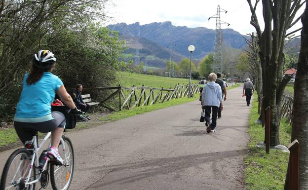 Acuerdo para impulsar la Vía Verde de Arditurri entre Oiartzun y Errenteria
