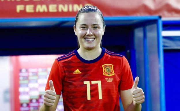 Amaiur Sarriegi y Nerea Eizagirre juegan hoy con la selección un amistoso ante Marruecos