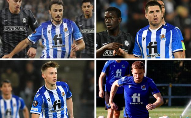 La Real Sociedad tiene un póquer de pivotes para elegir