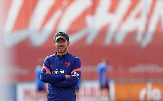 «Imanol está trabajando muy bien», destaca Simeone